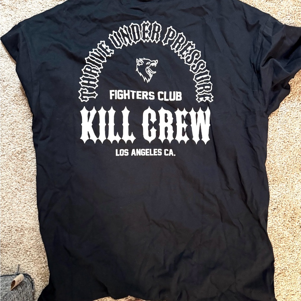 Brand New W/ Tags- Kill Crew Black Graphic Tee